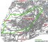 Übersicht Schlößleweg - 18 km und 7 km retour